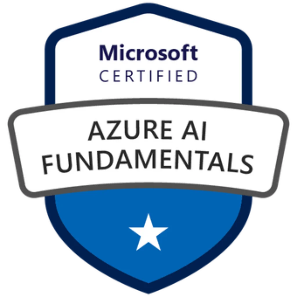 Insignia Microsoft Certified: Azure AI Fundamentals (AI-900)